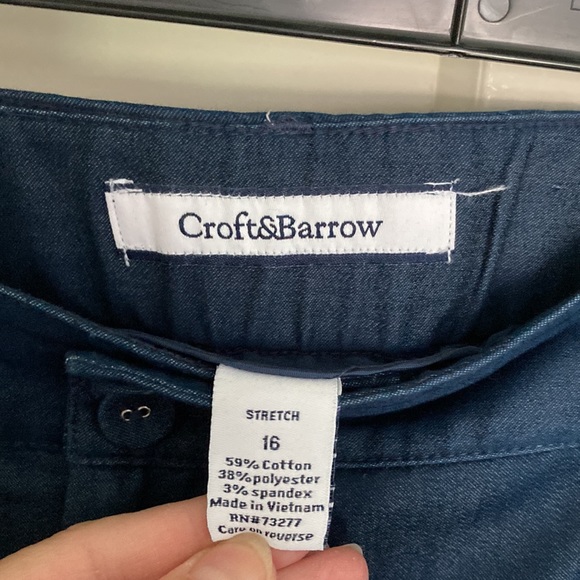 Croft&Borrow capris size 16 in new condition - Picture 3 of 3